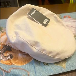 Brand: True Religion NWT newsboy cap color off white.